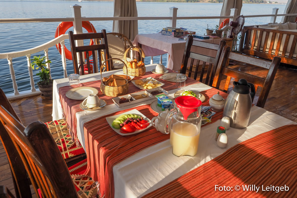 Dahabiya Nile Cruise Amazing Food - Breakfast for two