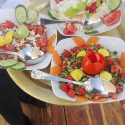 Food on Dahabiya Nile Cruise - Salads