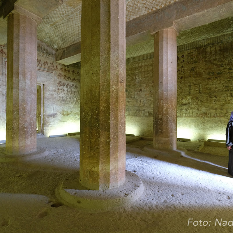 Explore Beni-Hassan on our dahabiya Nile cruise to El Minya