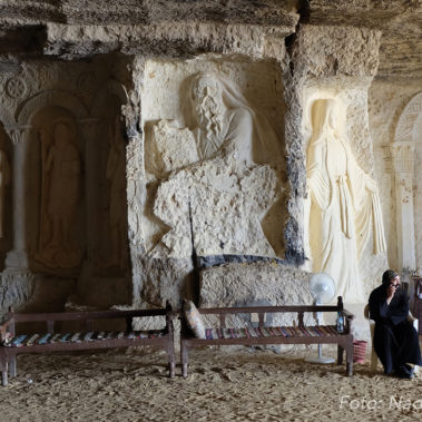 Explore this rock-cut church on our dahabiya Nile cruise to El Minya