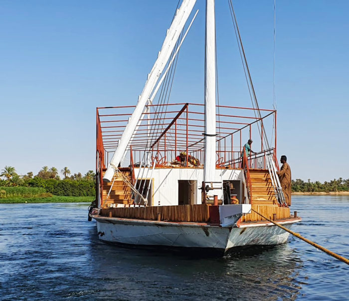 New dahabiya MINYA - Work in progress