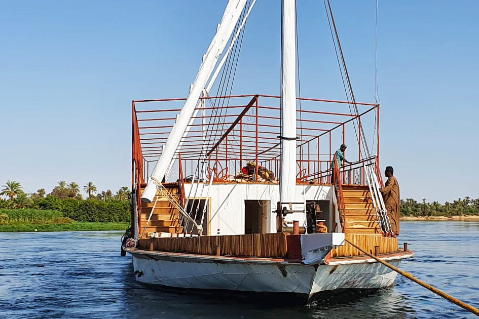 New dahabiya MINYA – Work in progress New dahabiya MINYA - Work in progress