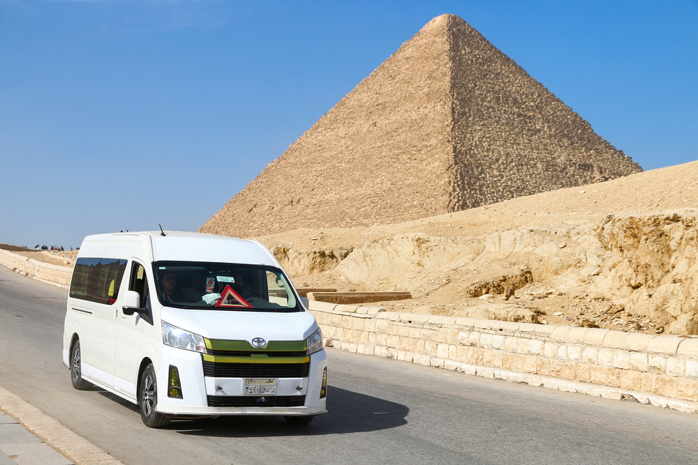 Photo by Art Konovalov / Shutterstock Private Car and Pyramide