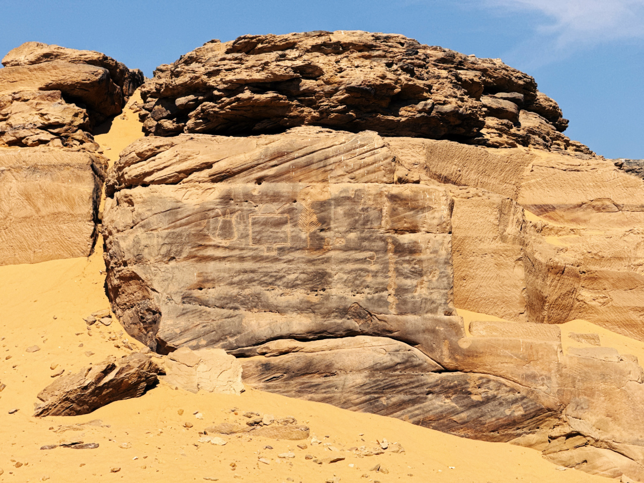 Dahabiya Nile Cruise Quarry Gebel-el-Silsila, Egypt