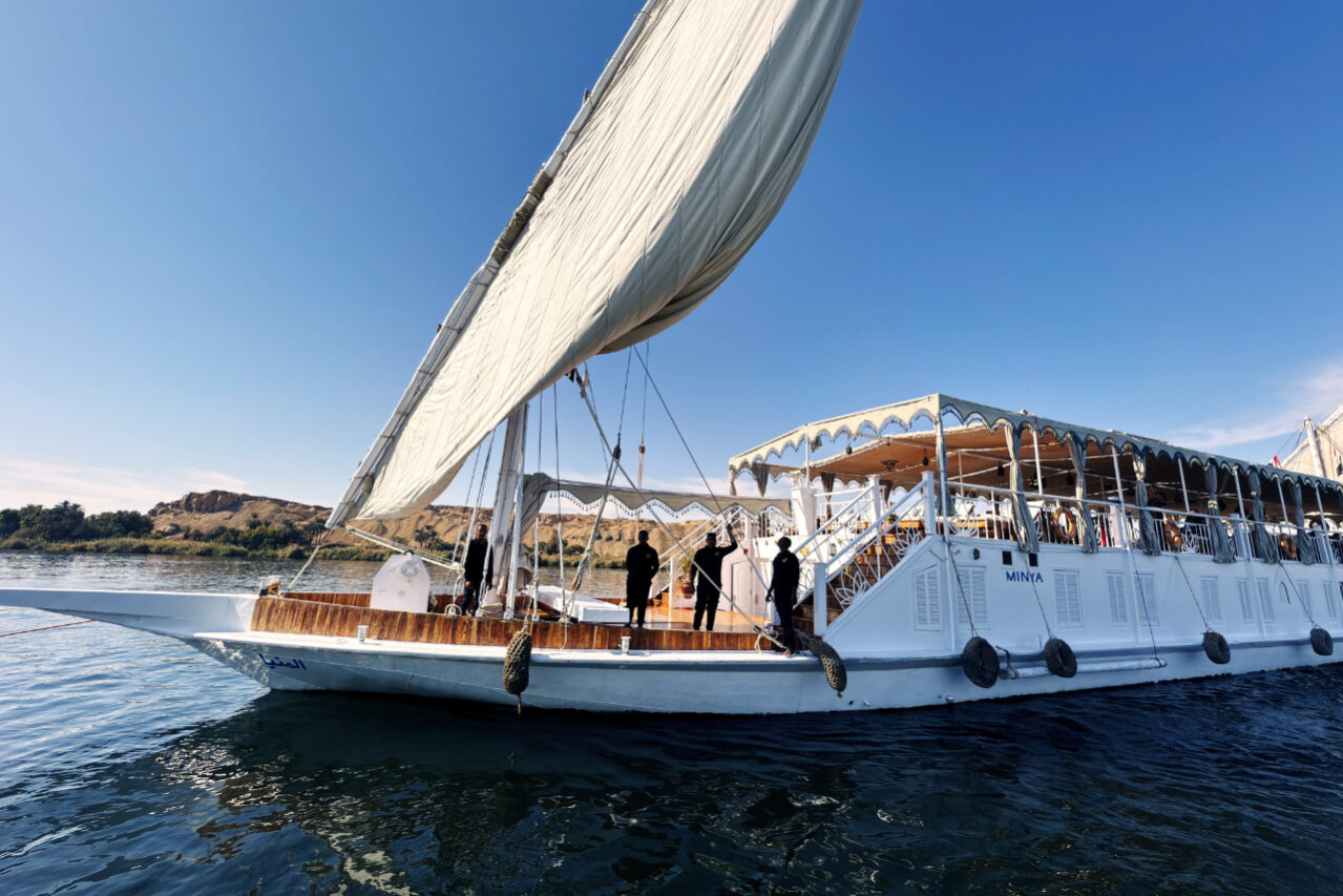 Dahabiya on the Nile – Copyright Willy Leitgeb Dahabiya on the Nile - Copyright Willy Leitgeb