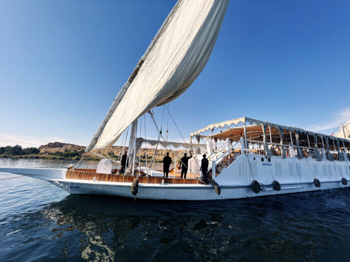 Dahabiya on the Nile – Copyright Willy Leitgeb Dahabiya on the Nile - Copyright Willy Leitgeb