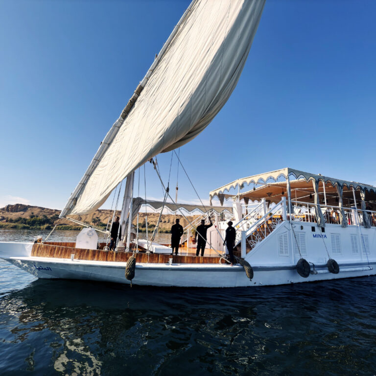 Dahabiya on the Nile - Copyright Willy Leitgeb
