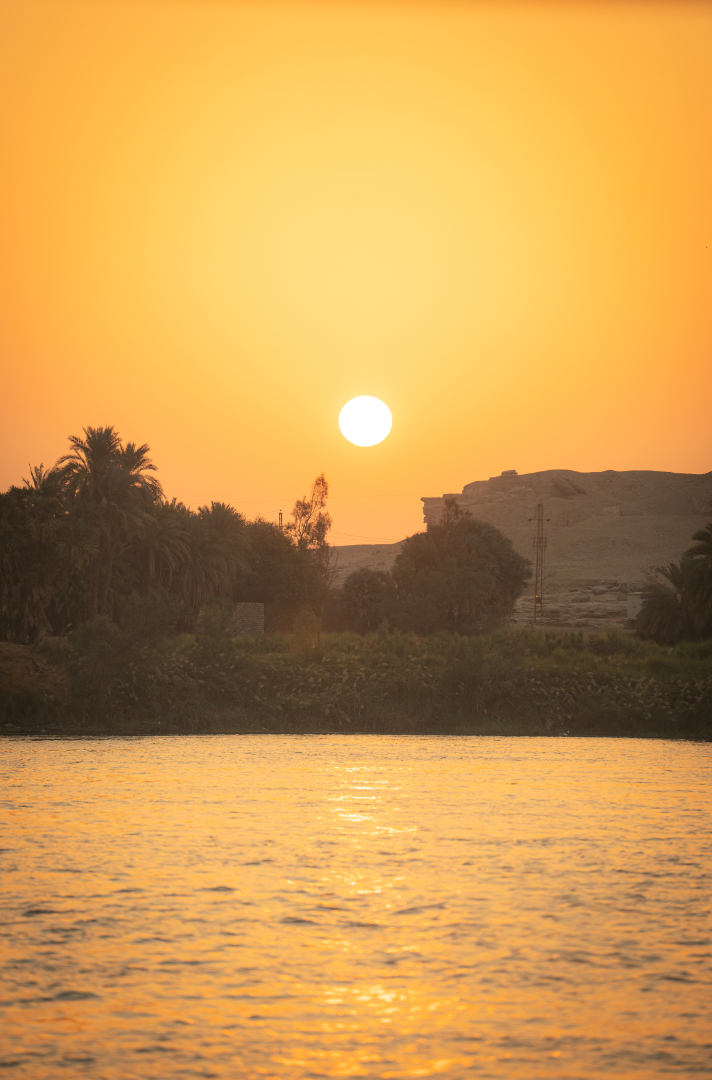 Sunset on the Nile